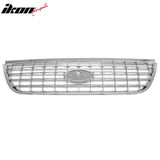 2002-2005 Ford Explorer Chrome Front Bumper Hood Upper Grille