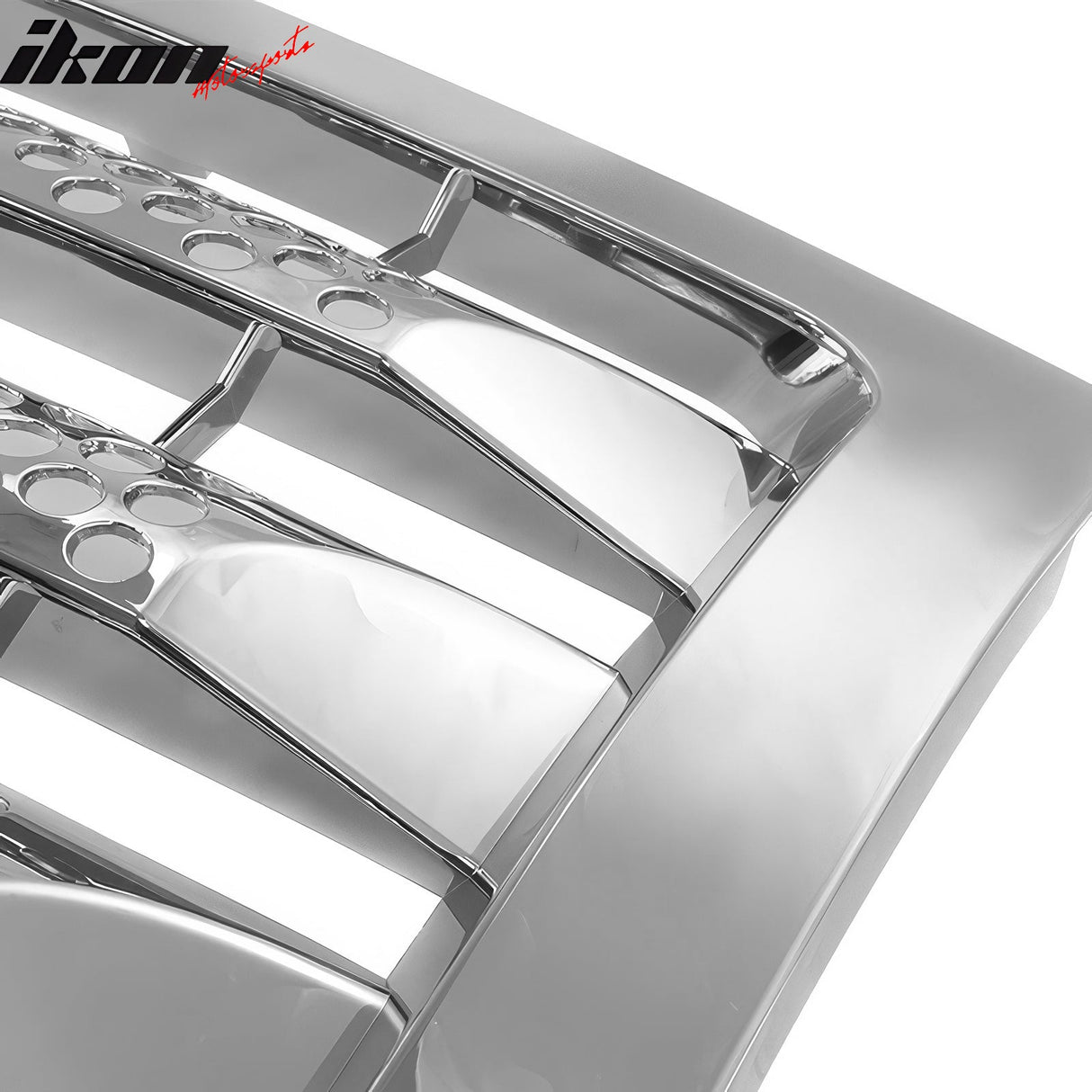 2009-2014 Ford F-150 Chrome Front Bumper Hood Upper Insert Grille ABS