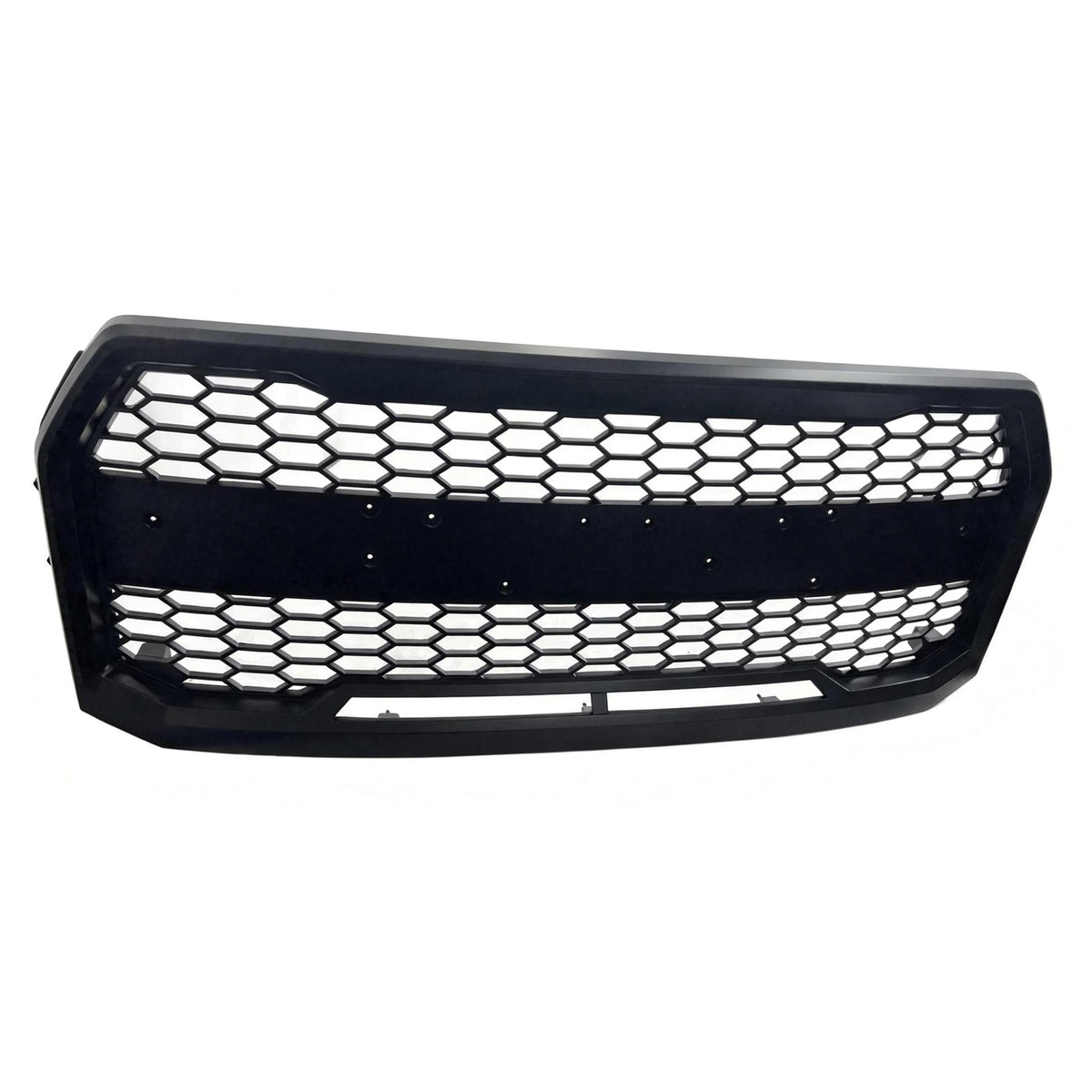 2015-2017 Ford F-150 Raptor Style W/Emblem Recess Front Upper Grille