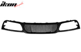 1999-2003 Ford F150 Vertical Style Black Front Bumper Upper Mesh Grille ABS Replacement