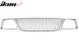 1999-2003 Ford F-150 Vertical Style Chrome Front Upper Grille ABS