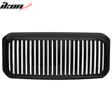 2011-2015 Ford F-250 F-350 Vertical Style Black Front Upper Grille ABS