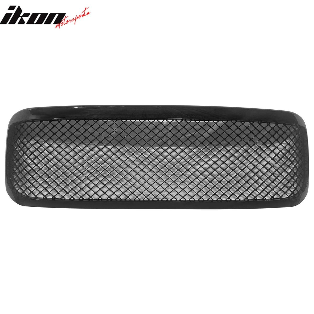1999-2004 Ford F-250 Diamond Mesh Style Gloss Black Front Upper Grille