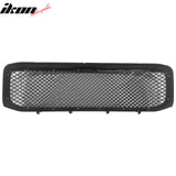 1999-2004 Ford F-250 Diamond Mesh Style Gloss Black Front Upper Grille