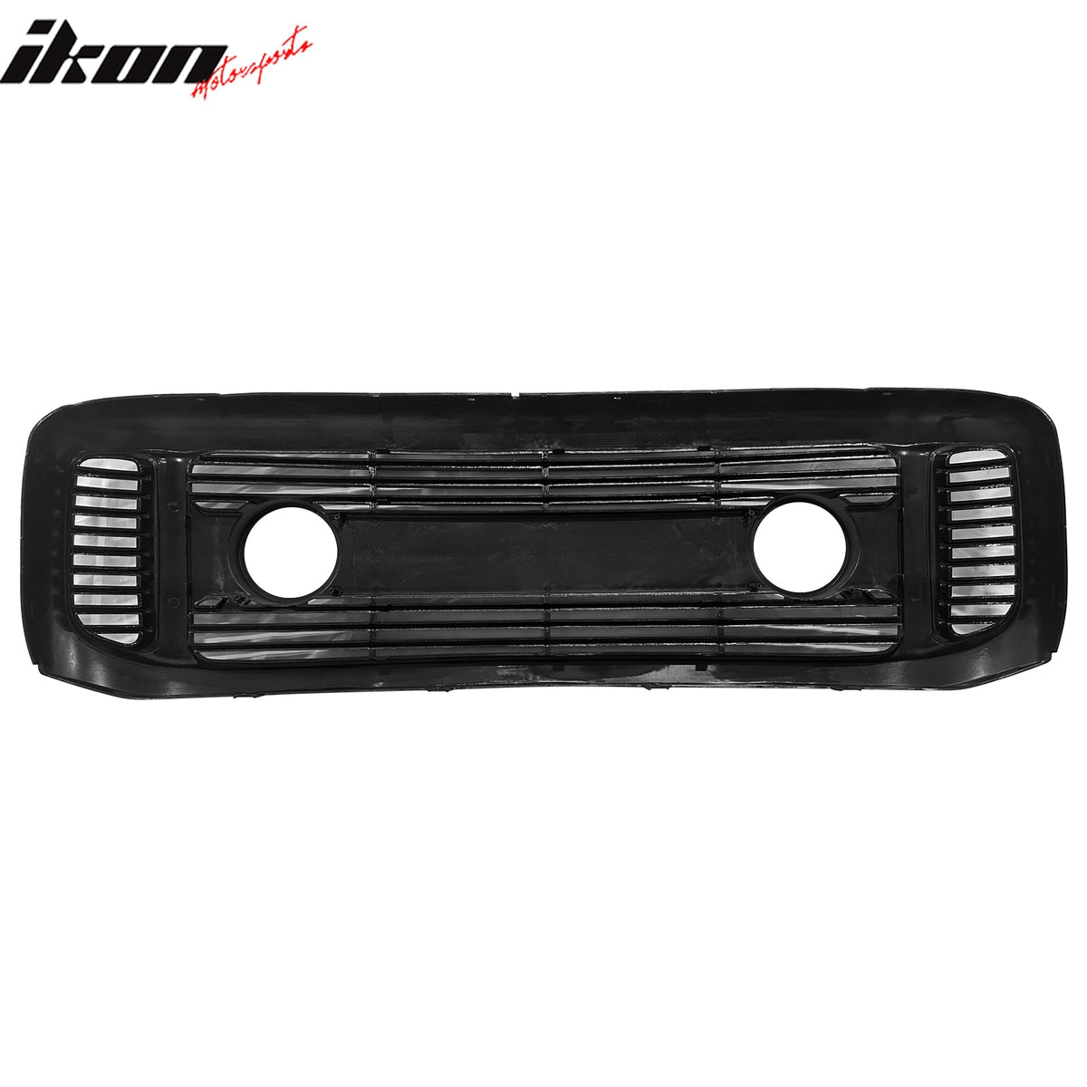 1999-2004 Ford F-250 Super Duty Billet Style Black Front Upper Grille
