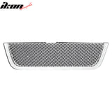 2007-2012 GMC Acadia Mesh Style Chrome Front Upper Mesh Grille ABS