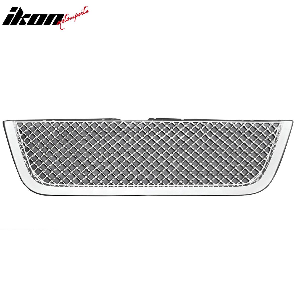 2007-2012 GMC Acadia Mesh Style Chrome Front Upper Mesh Grille ABS