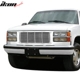 1994-2001 GMC C1500/C2500/C3500/K1500/K2500 Billet Chrome Grille ABS