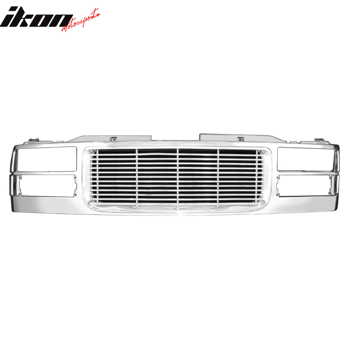 1994-2001 GMC C1500/C2500/C3500/K1500/K2500 Billet Chrome Grille ABS