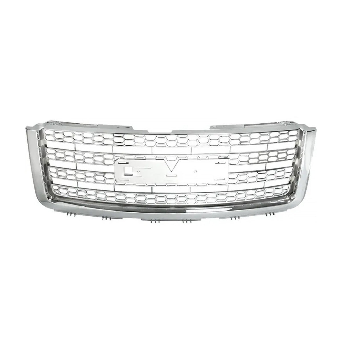 2007-2013 GMC Sierra 1500 Heavy Duty Denali Style Front Grille Chrome