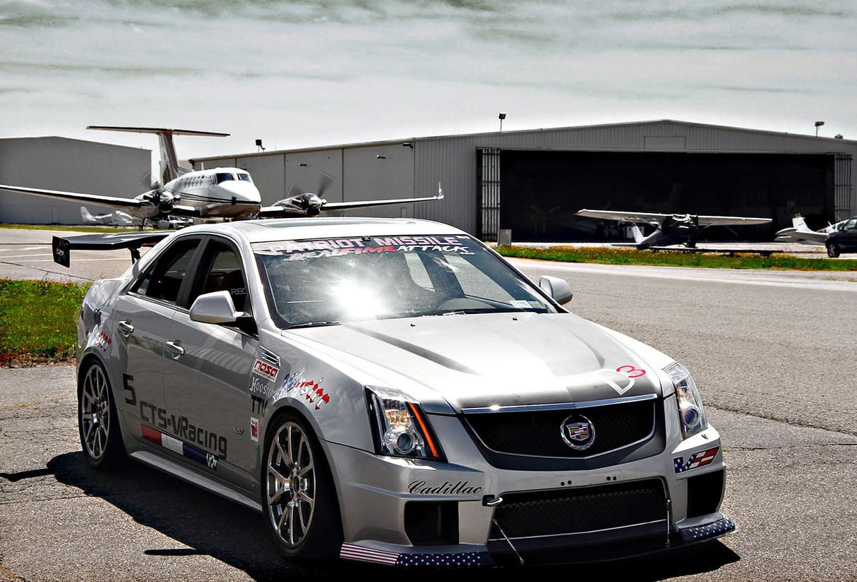 Cadillac CTS-V Sedan GTC500 Carbon Fiber Adjustable Wing 2008 - 2015