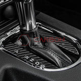 Carbon Fiber Automatic Gear Shift Bezel Cover for Mustang 2015-2023
