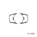 Mustang 2015-2023 Real Carbon Fiber Headlight Switch Trim Overlay