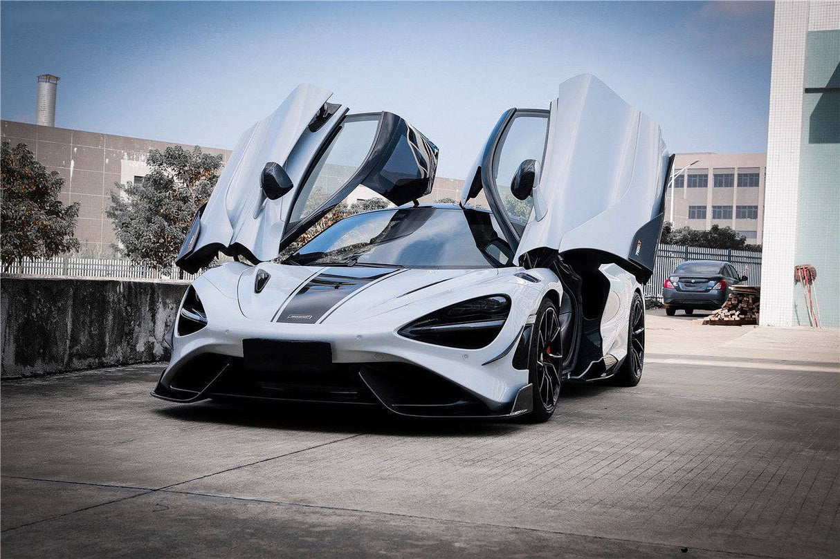 2017-2022 McLaren 720S 765LT-Style Dry Part Carbon Fiber Full Body Kit