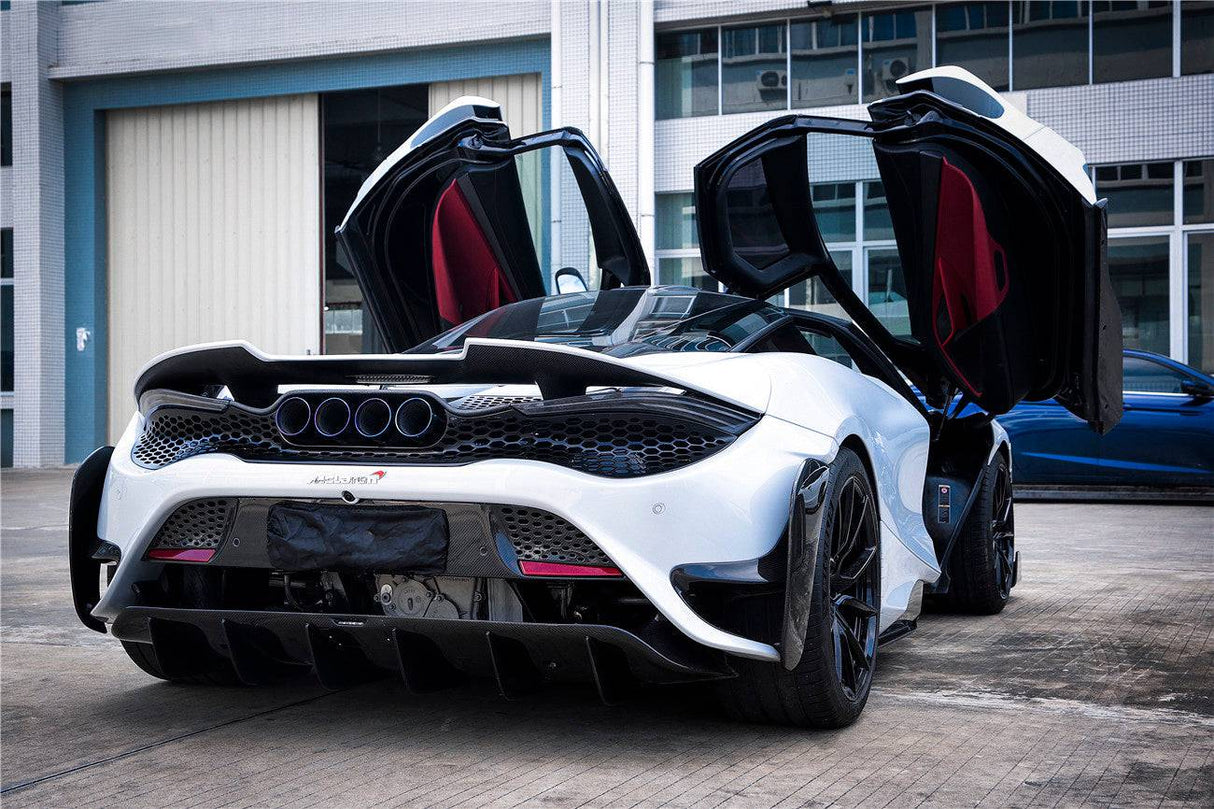 2017-2022 McLaren 720s 765LT-Style Rear Bumper and Wing