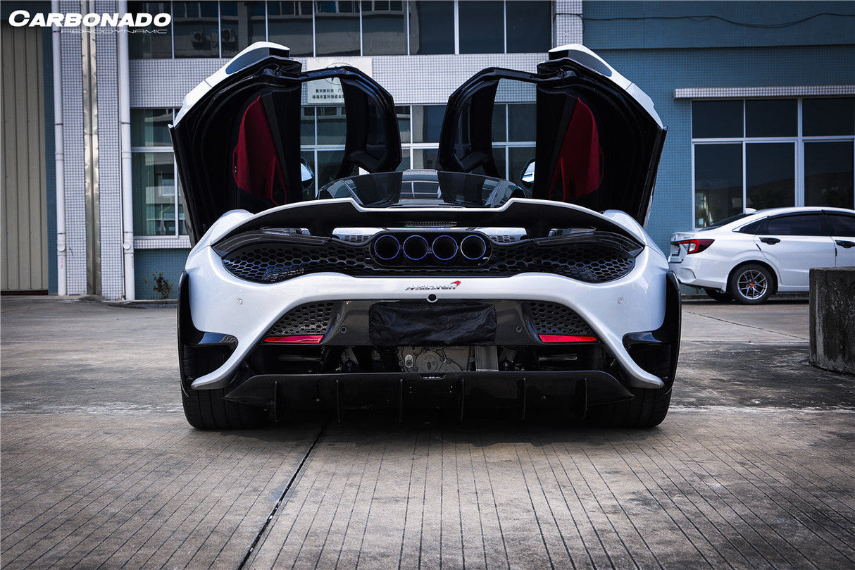 2017-2022 McLaren 720s 765LT-Style Rear Bumper and Wing