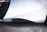 2017-2026 McLaren Dry Part Carbon Fiber Side Skirts Carbonado (765LT) Fits: 720S Spider and Coupe, 750s Spider and Coupe