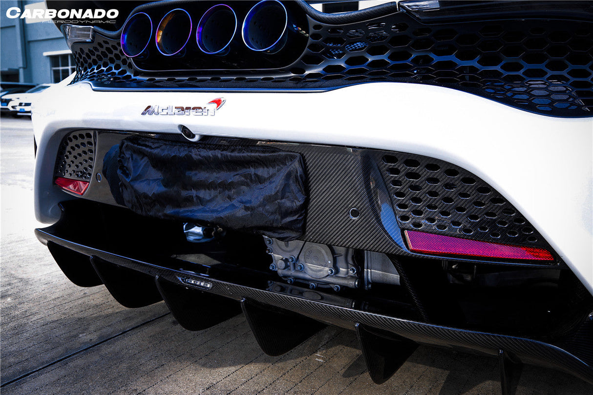 2017-2022 McLaren 720S 765LT-Style Dry Part Carbon Fiber Full Body Kit