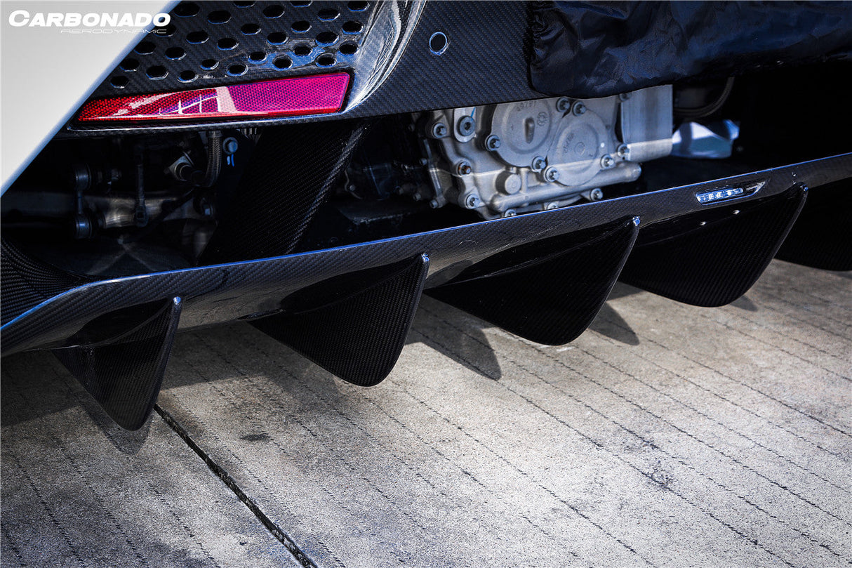 2017-2022 McLaren 720s 765LT-Style Rear Bumper and Wing