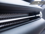 AutoTecknic Carbon Fiber Interior Vent Trim - A90 Supra 2020-Up