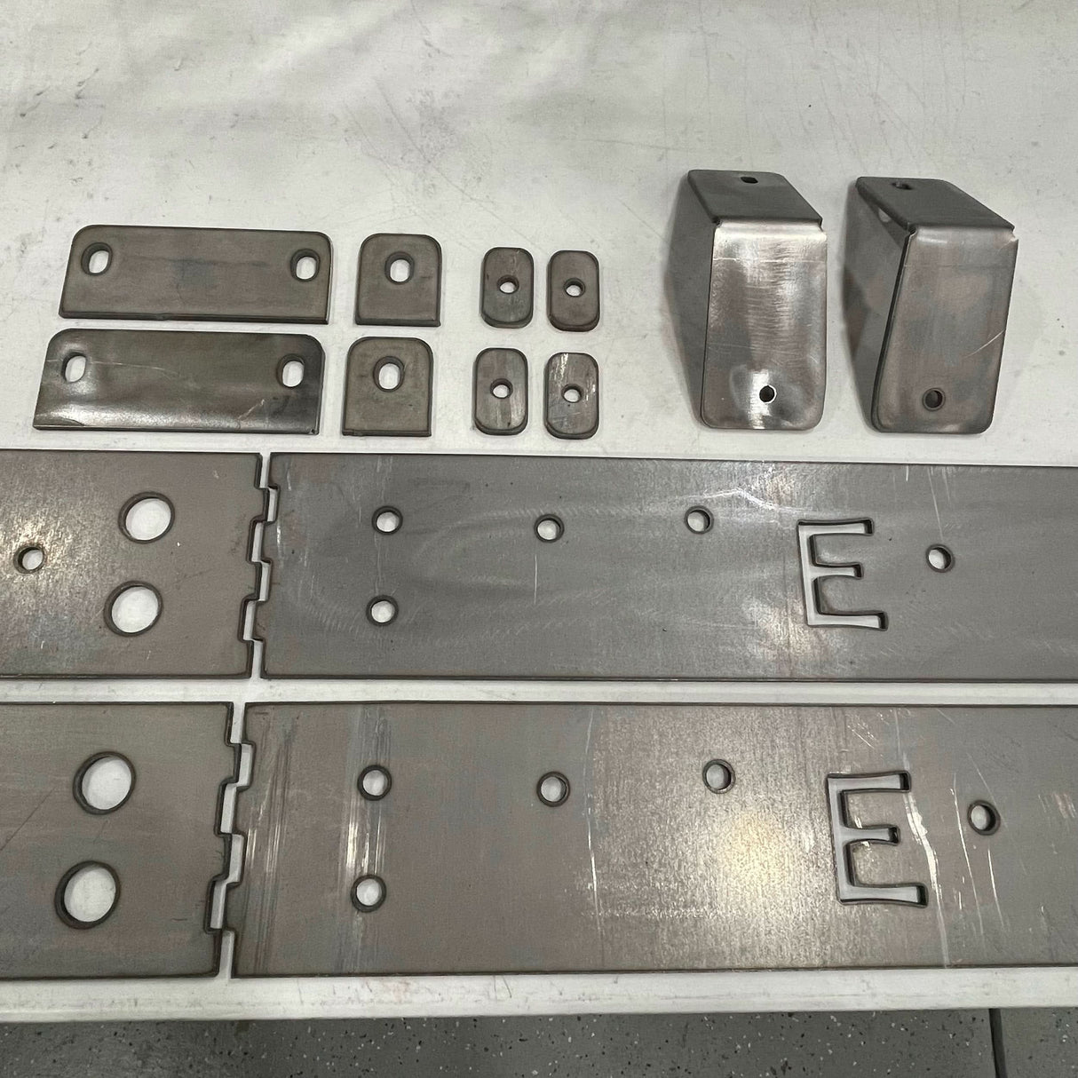 Toyota Tacoma Longbed (16-23) Bolt on Rock Slider Frame Plate Kit