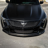 2022-2026 Cadillac CT5-V Blackwing Gloss Carbon Fiber Front Chin Splitter