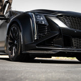 2022-2026 Cadillac CT5-V Blackwing Gloss Carbon Fiber Front Chin Splitter
