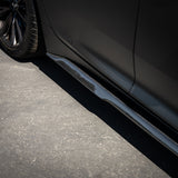 2022-2026 Cadillac CT5-V Blackwing Type-ST Gloss Carbon Fiber Side Rocker Panel Extensions