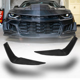 2010-2025 Chevy Camaro 1LE Canards Track Package Double Sided Gloss Carbon Fiber