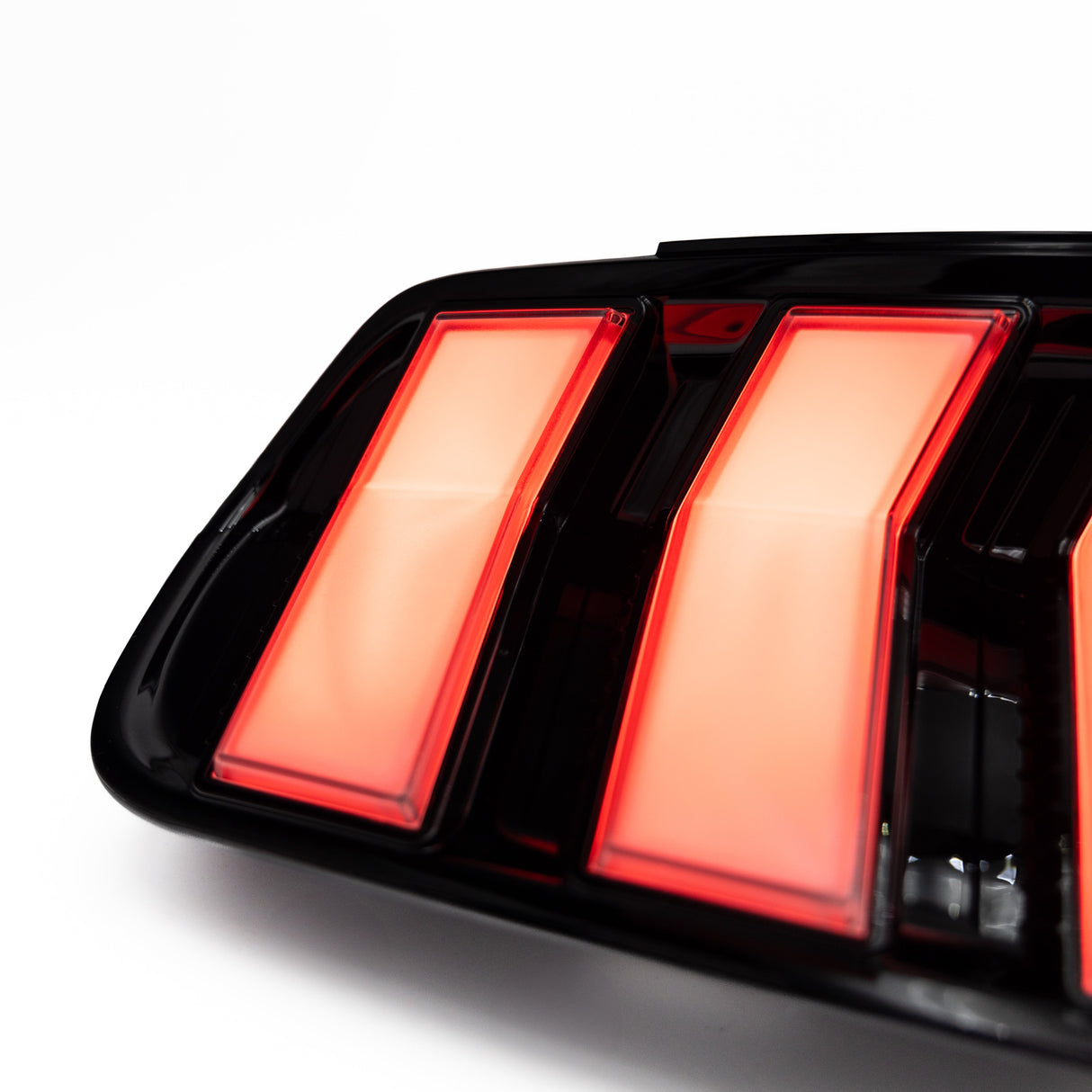 2015-2023 Mustang S550 Euro Taillights S650 Style RGB (Clear/Smoked)