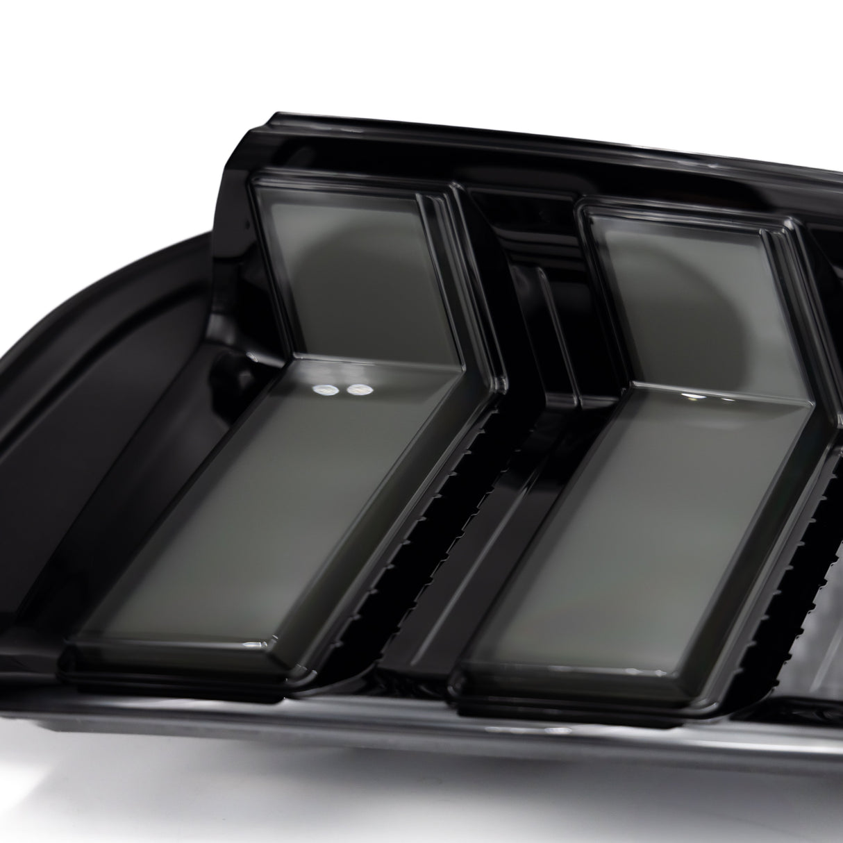 2015-2023 Mustang S550 Euro Taillights S650 Style RGB (Clear/Smoked)