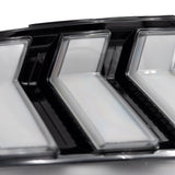 2015-2023 Mustang S550 Euro Taillights S650 Style RGB (Clear/Smoked)