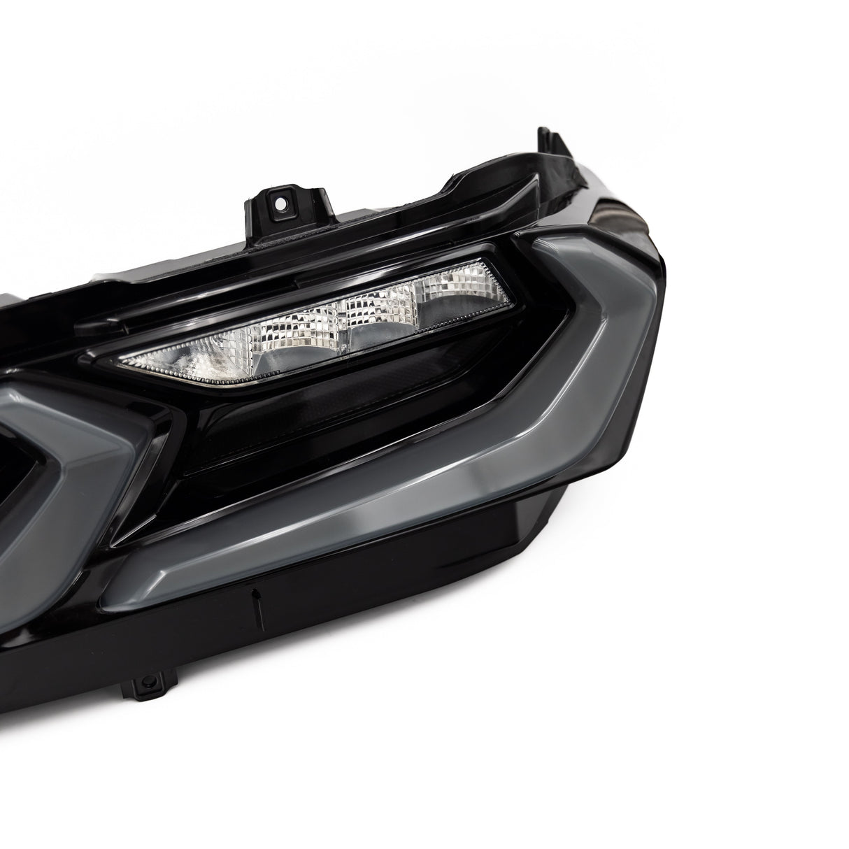 2020-2026 Corvette C8 Euro Smoke Style LED Taillights Amber Sequential Pair