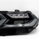 2020-2026 Corvette C8 Euro Smoke Style LED Taillights Amber Sequential Pair