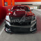 2024–2026 Mustang S650 Heritage SC™ V-Shaped Dry Gloss Carbon Fiber Track Package Program Bundle