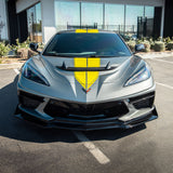 2020-2026 Corvette C8 Type-ZR1 Double Sided Carbon Fiber 2pc Hood For Stingray/Z06/E-Ray
