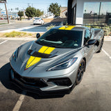 2020-2026 Corvette C8 Type-ZR1 Double Sided Carbon Fiber 2pc Hood For Stingray/Z06/E-Ray
