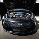 2025-2026 Cadillac CT5-V Blackwing Engine Panel Trim Radiator Cover Gloss Carbon Fiber 3pc Kit