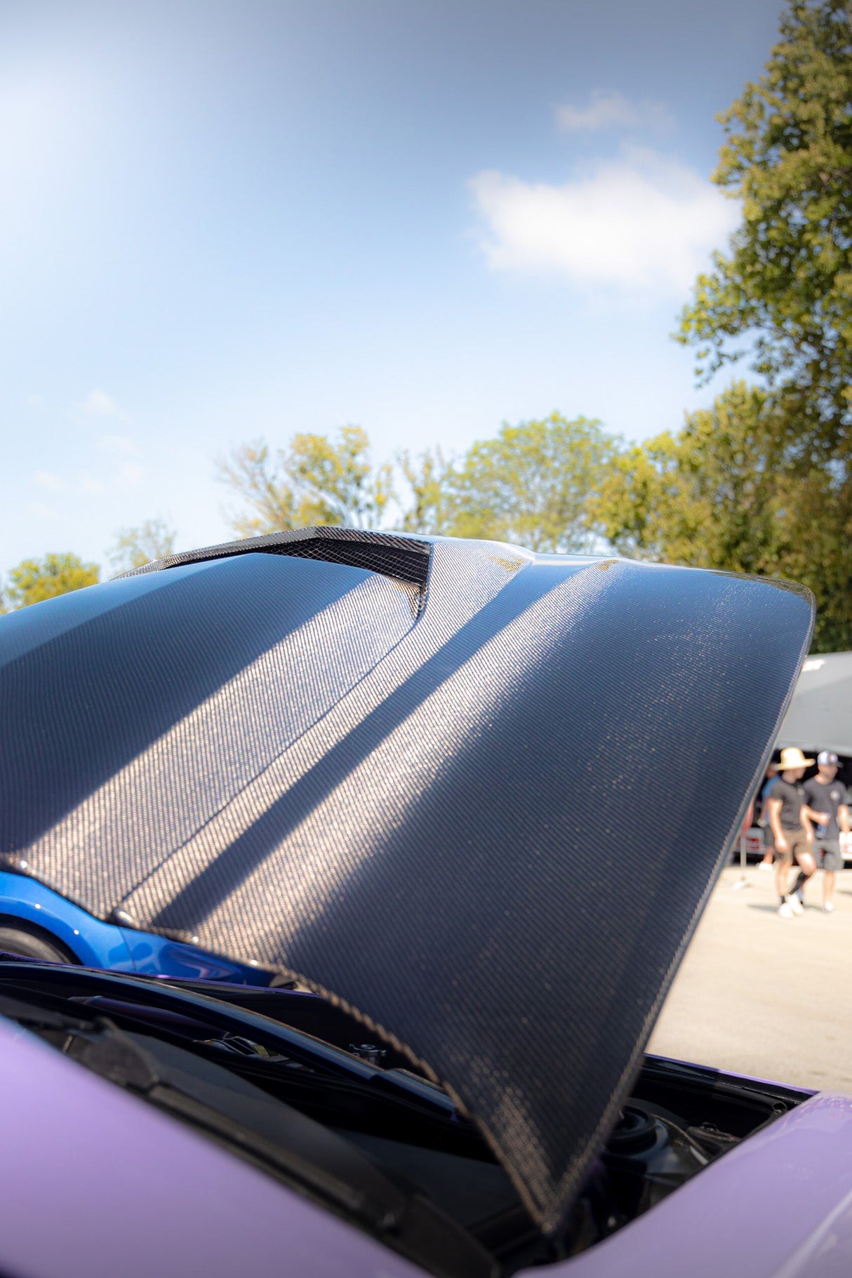2010-2015 Chevy Camaro Type-ZR Carbon Fiber Double Sided Hood