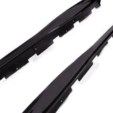 2010-2015 Chevy Camaro Evo Style Gloss Black Side Skirt Rockers