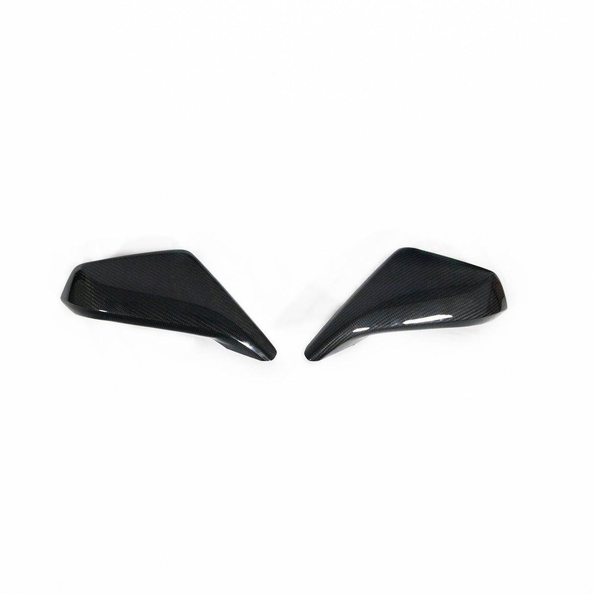 2010-2015 Chevy Camaro Carbon Fiber Mirror Caps Replacement Pair
