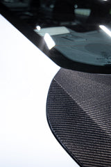 2024 + Ford Mustang Type-X Double Sided Carbon Fiber Trunk W/ Integrated Spoiler