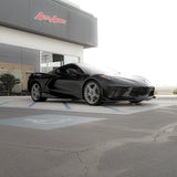 2020-2024 Corvette C8 Stingray Evo Style Side Skirts Gloss Black Pair