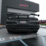 2020-2024 Corvette C8 Stingray Z06 Track Package Conversion Rear Bumper Body Kit