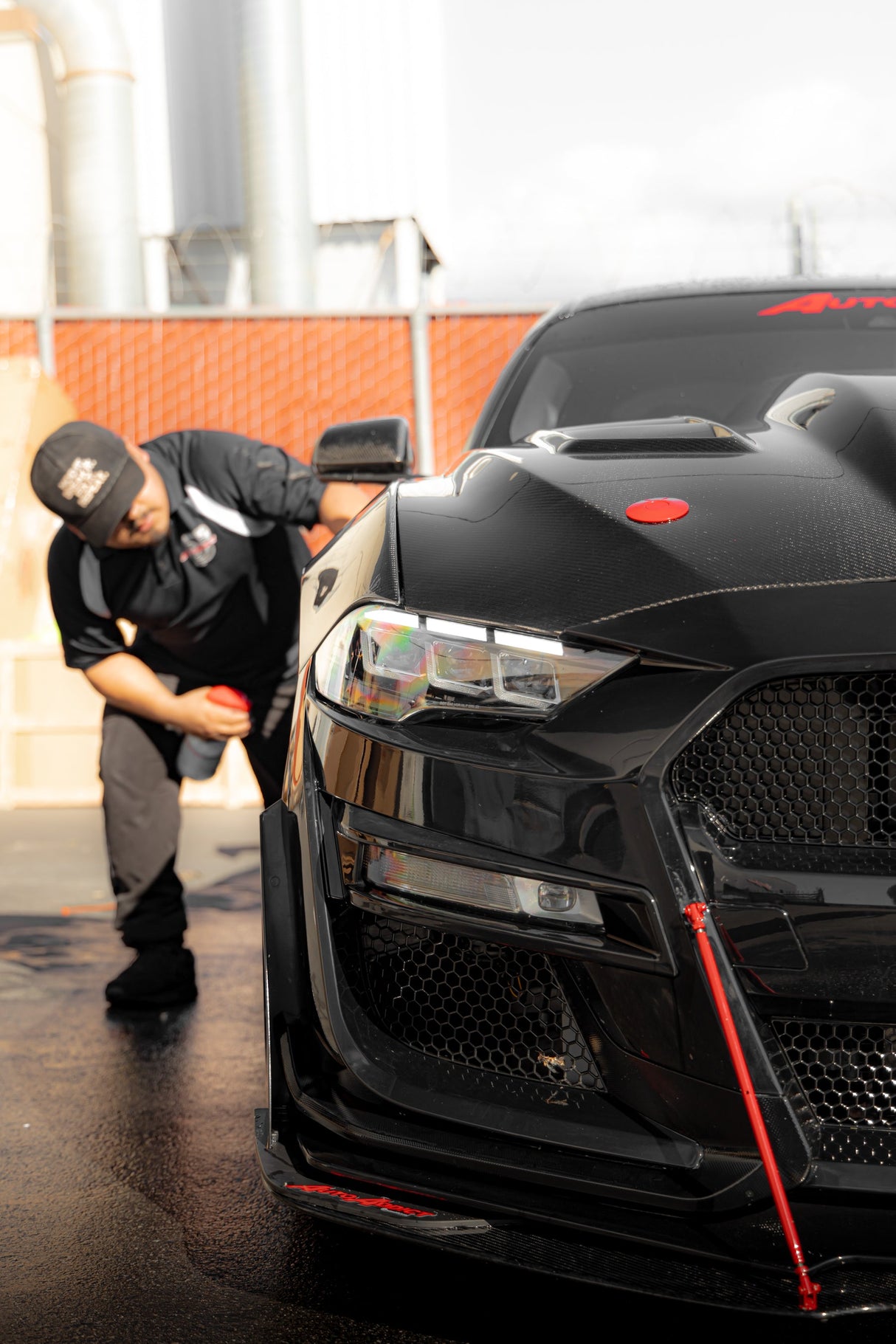 2018-2023 Ford Mustang Projector Headlights S650 Style LED Amber Sequential Turn Signals