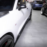 2016-2025 Chevy Camaro Evo Style Gloss Black Side Skirt Rockers SS/RS/LT