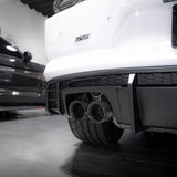 2016-2025 Chevy Camaro Evo Style Shark Fins Rear Diffuser Quad/Single Tips SS/RS/LT & ZL1 w/ Smoke Reflectors