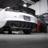 2016-2025 Chevy Camaro Evo Style Shark Fins Rear Diffuser Quad/Single Tips SS/RS/LT & ZL1 w/ Smoke Reflectors