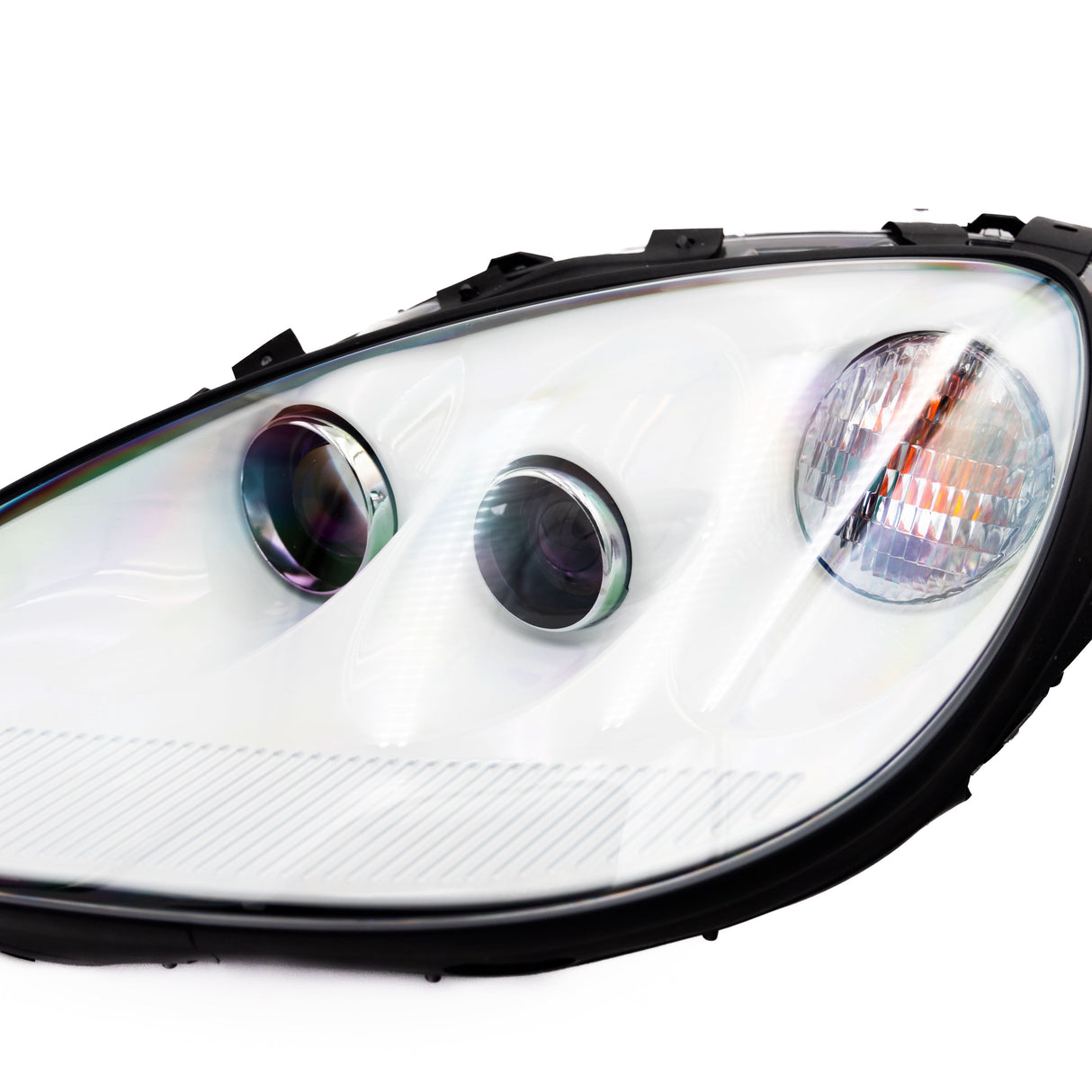 2005-2013 Corvette C6 Type-OE Style Painted Housing Headlights Pair