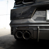 2016-2018 Camaro RS/SS/ZL1 Gloss Double Sided Carbon Fiber Rear Bumper w/Rear Diffuser Quad Tips 1pc